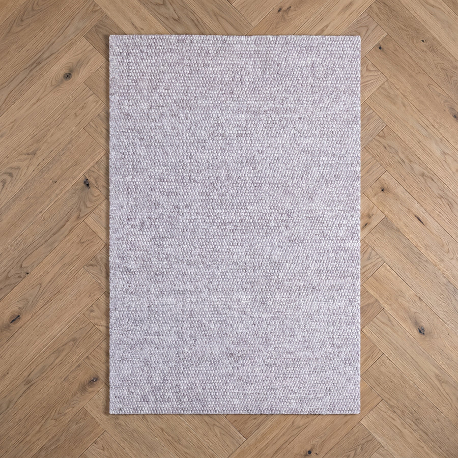 Magma Aurelia 80% Wool handloom-woven rug from India in a styled Australian home