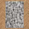 Anchor Obscure 100% Heatset Polypropylene machine-made rug from Belgium in a styled Australian home