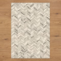 Bone Obscure 100% Heatset Polypropylene machine-made rug from Belgium in a styled Australian home