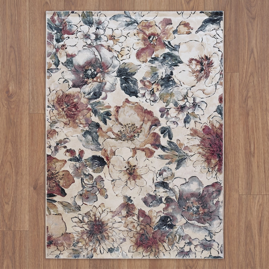 Dusky Obscure 100% Heatset Polypropylene machine-made rug from Belgium in a styled Australian home