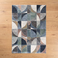 Space Obscure 100% Heatset Polypropylene machine-made rug from Belgium in a styled Australian home