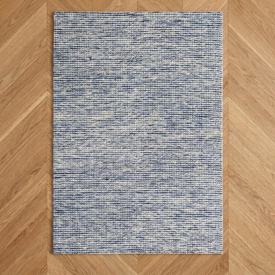 Welkin Arlo Vista 100% Wool hand-woven rug in a styled Australian home