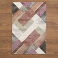 Amethyst Obscure 100% Heatset Polypropylene machine-made rug from Belgium in a styled Australian home