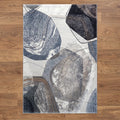 Bracing Obscure 100% Heatset Polypropylene machine-made rug from Belgium in a styled Australian home
