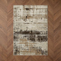 Mocha Obscure 100% Heatset Polypropylene machine-made rug from Belgium in a styled Australian home