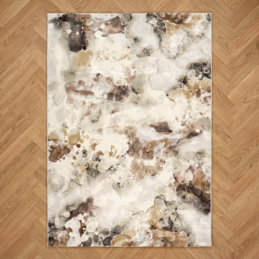 Sage Obscure 100% Heatset Polypropylene machine-made rug from Belgium in a styled Australian home